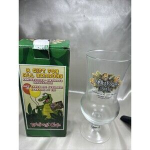 Vtg Rainforest Cafe Trump Plaza Atlantic City Hurricane Glass Boxed Defunct AC